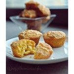 Cheesy corn muffins / muffinki na słono z serem i kukurydzą